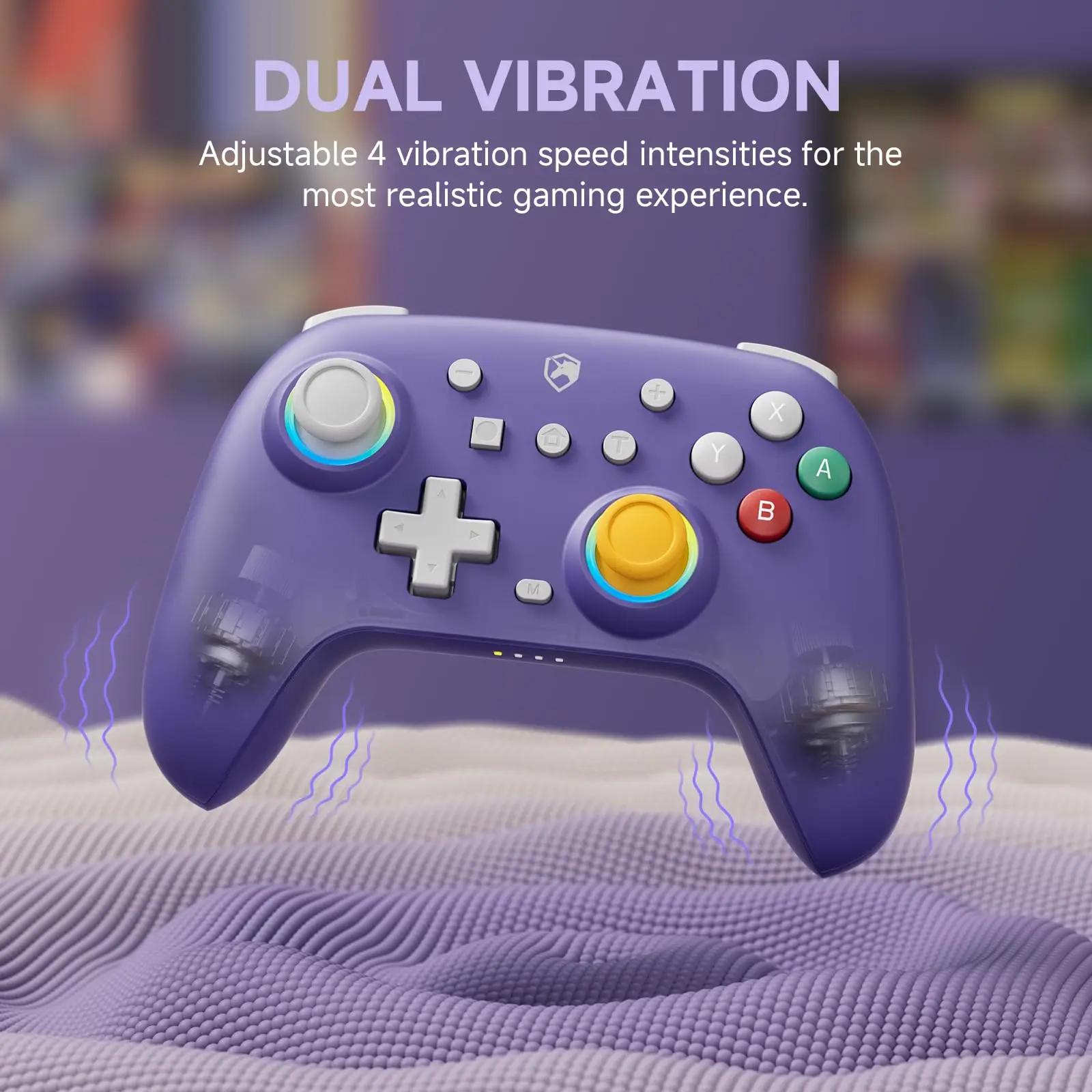 ECHTPower Wireless Switch Pro Controller for Nintendo Switch2/Switch Lite/Switch OLED - Gamepad Joystick - Image 3